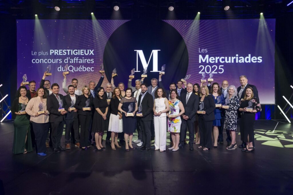Entreprises lauréates du 45e gala Les Mercuriades